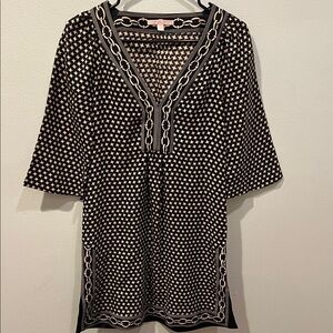 Vintage Rebecca Taylor size 0 Cotton/Silk Tunic